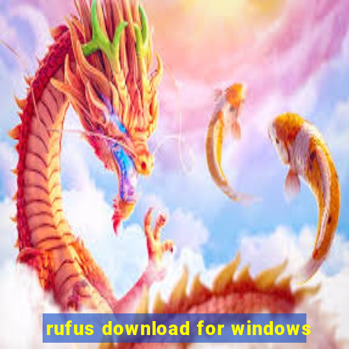 rufus download for windows